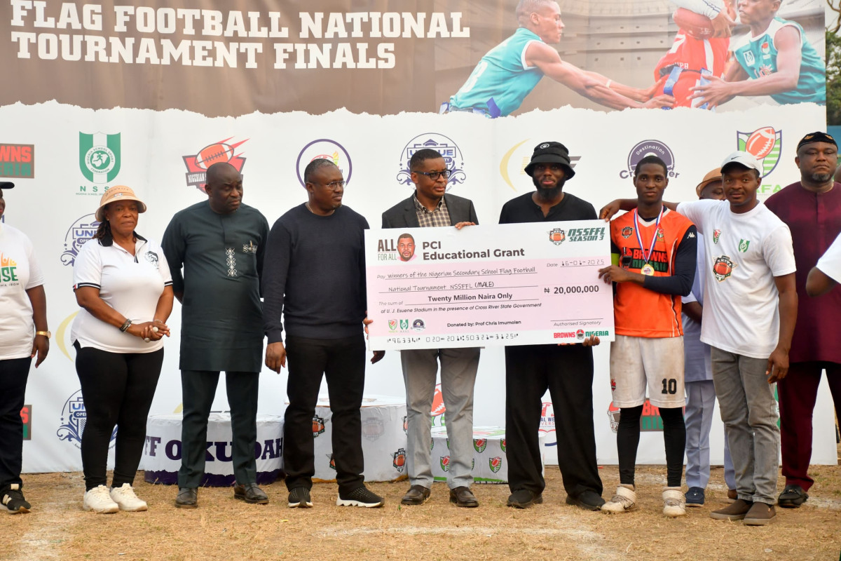 CROSS RIVER HOSTED HISTORIC NIGERIA SECONDARY SCHOOLS FLAG FOOTBALL LEAGUE (NSSFFL)  2025 IN CALABAR.