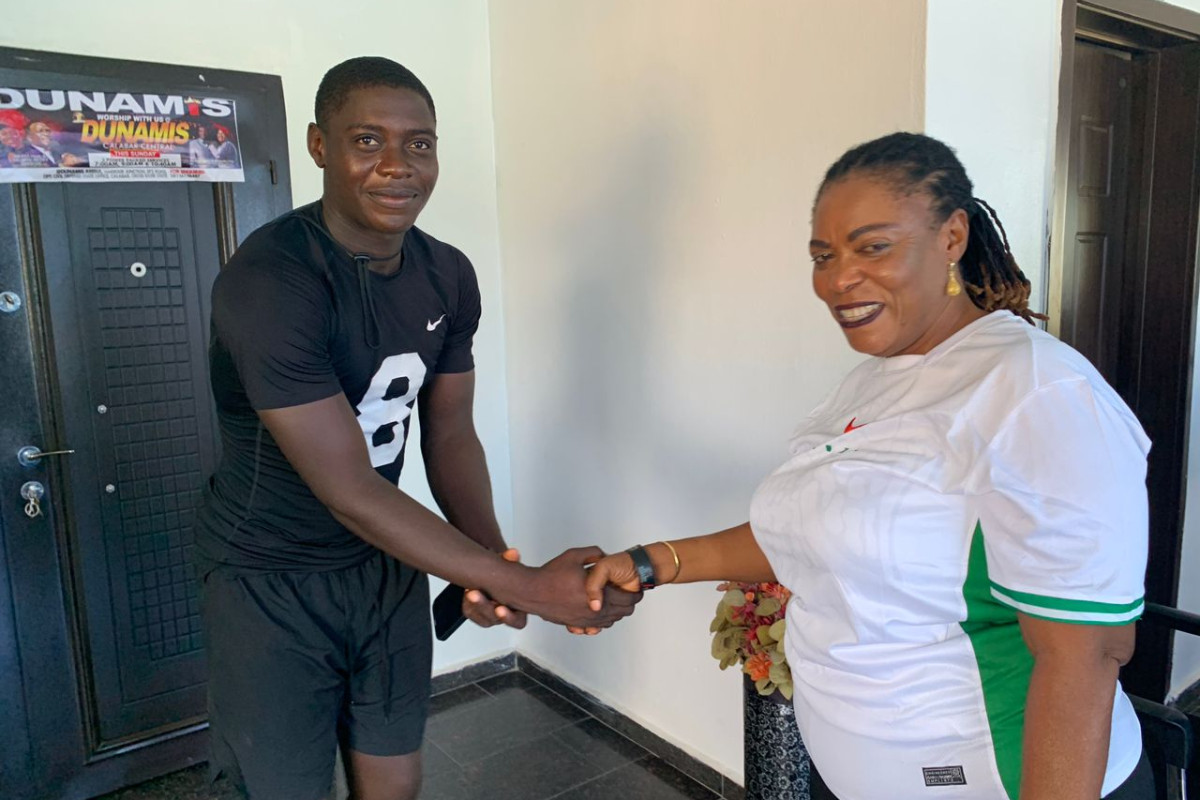 C’River State Sports Commissioner Welcomes NAFA Secretary General For The NSSFFL State Preliminaries And Talent Hunt Initiatives