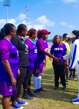 Gov Otu's Rep @ the 2024 Calabar NWFL Championship